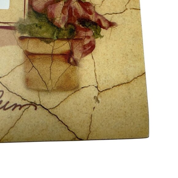 CHERI BLUM Holiday Photo Frame 3.5x5 Christmas Topiary Wreath Picture Frame - Picture 11 of 11